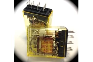 IDEC Corporation RY2S-UAC120V Relay; E-Mech; Gen Purp; DPDT; Cur-Rtg 3A; Ctrl-V 120AC; Vol-Rtg 240AC; Plug-In/Solder by Idec