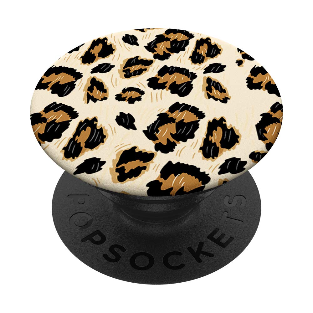 Jaguar Pattern Leopard Print Cheetah Animal Cool Women Gift PopSockets PopGrip: Swappable Grip for Phones & Tablets