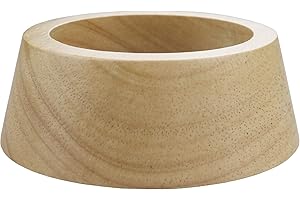 HILLSPRING Wood Display Stand for Basketball Football Volleyball Soccer Ball , Crystal Ball Stand Holder