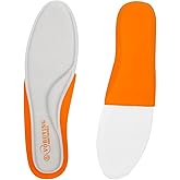 Memory Foam Sports Insoles U-Heel Cup Arch Support – Shock-Absorbing Comfort for Men & Women, Sneakers, Boots & Leather Shoes（M11-45）