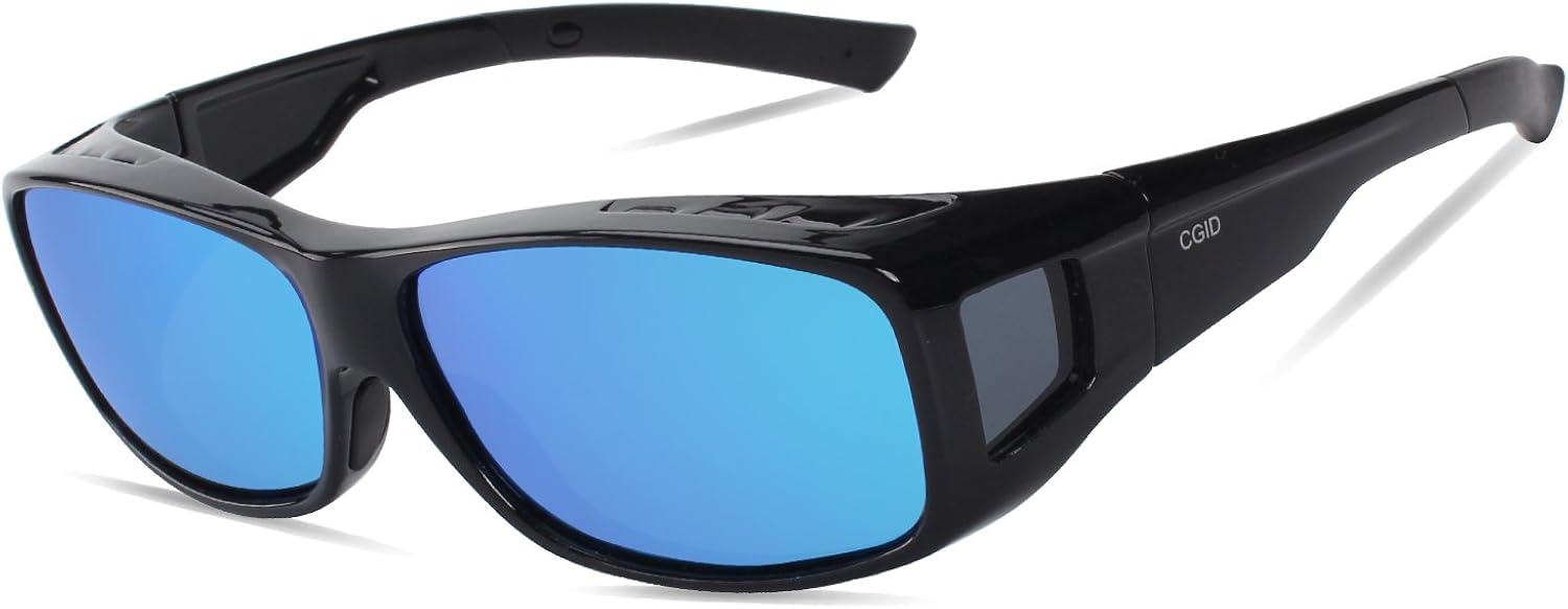 CGID Sunglasses Wear Over Prescription Glasses Rx Glasses Wrap Around