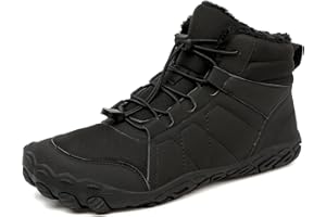 CENBINI Hike Winter Footwear Barefoot Shoes Women Men, 2024 Waterproof Wide Toe Box Barefoot Shoes, Walking Boots