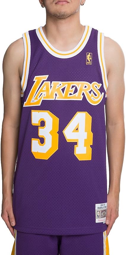 lakers mitchell and ness