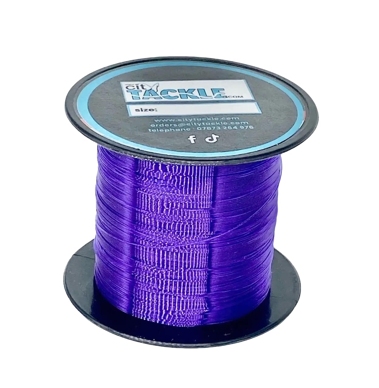 BestCity Fluorocarbon Coated Fly Fishing Line, 100 Metres, 10.0lbs, Violet