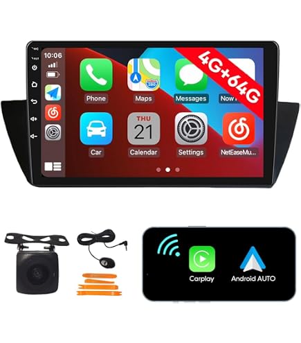 Android Car Stereo With CarPlay & Android Auto - 9 Inch Touchscreen For Hyundai Elantra 2006-2021