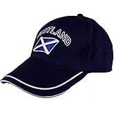 Doleman Scotland Curved Flag Baseball Cap Navy