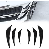 Universal Lower Rear Body Bumper Lip Diffuser Shark Fin 7 Fin Spoiler Black 7 Fin Ep I.98106774 Universal Lower Rear Body Bumper Lip Diffuser Shark Fin 7 Fin Spoiler Black 7 Fin Ep I.98106774