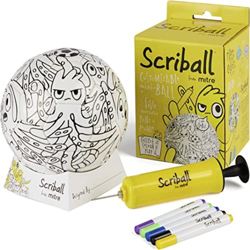 Mitre Scriball Ooodles | Customizable Mini Football For All Occasions Football