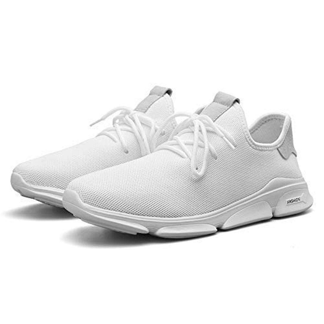 white smart sneakers
