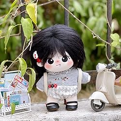 niannyyhouse 20cm Plush Doll Girl Humanoid Stuffed