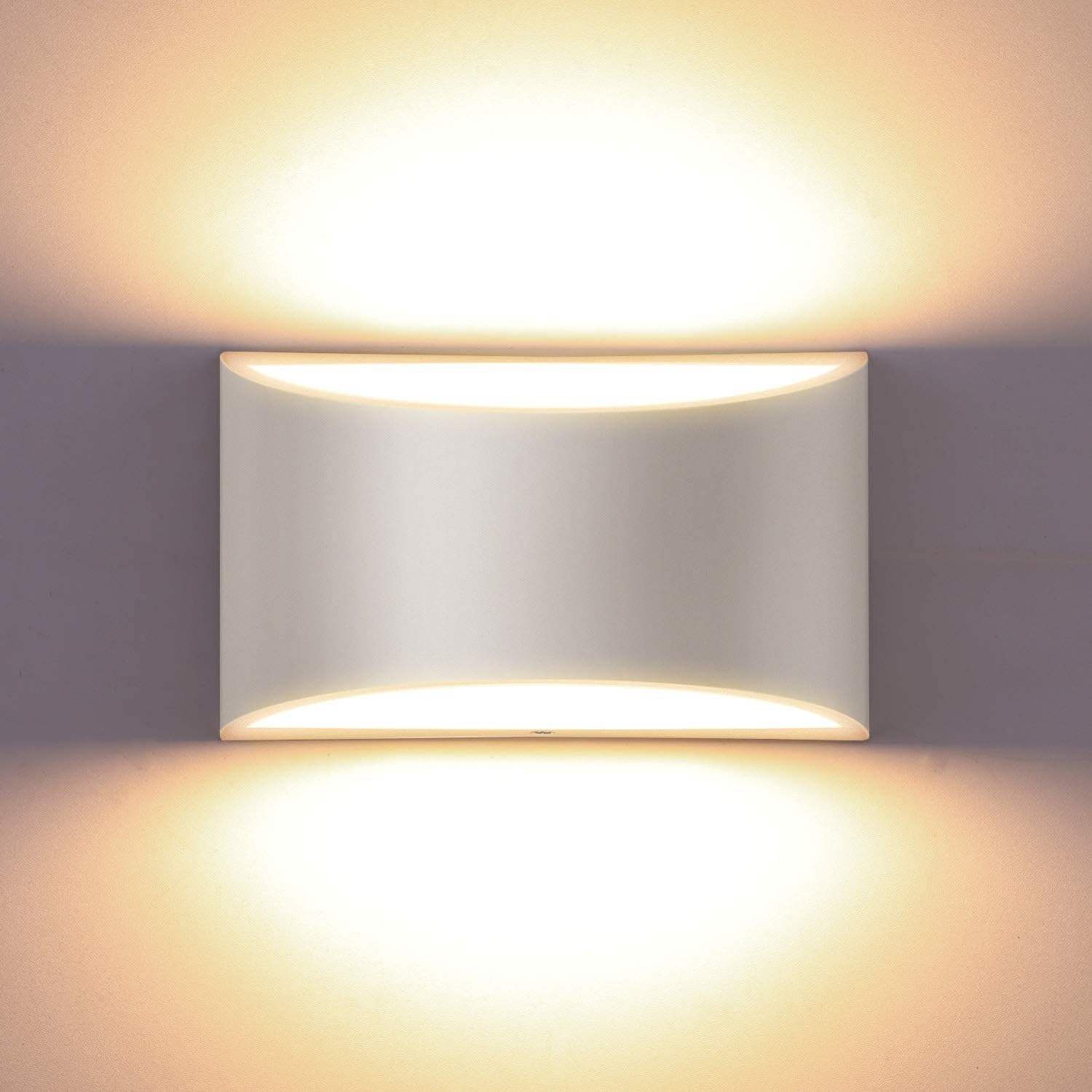 Glighone Dimmable Wall Light LED Up and Down Indoor LED Sconce Lamp