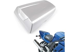 Areyourshop Rear Pillion Passenger Seat Cover Cowl for SV650 SV1000 2003-2012 Silver