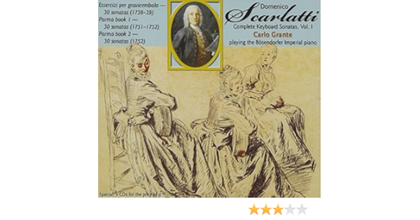 Scarlatti Domenico Complte Keyboard Sonatas 1 Amazon Com Music