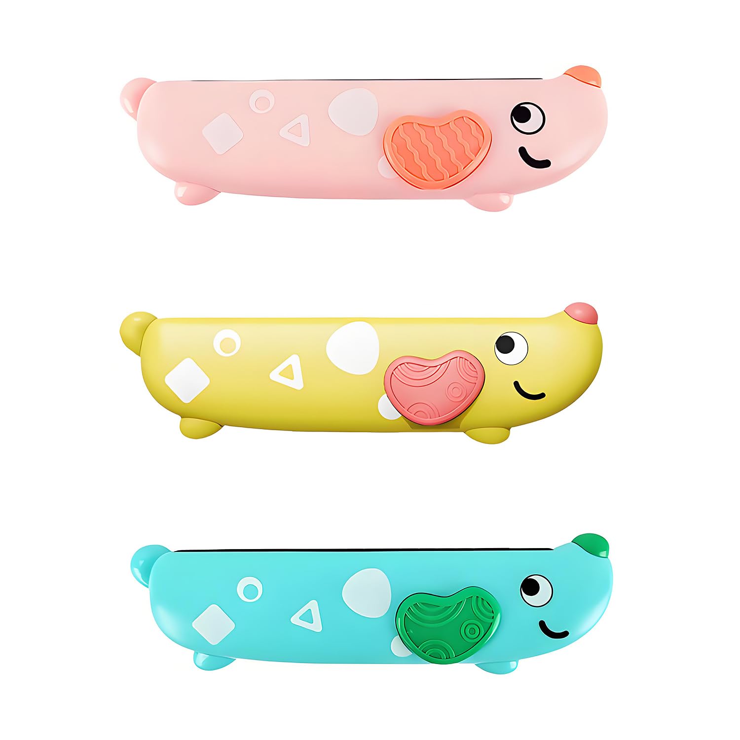 3PCS Harmonica for Kids, Beginners, Toddler Toy 16 Hole Harmonica Set, Muiscal Instruments Toys