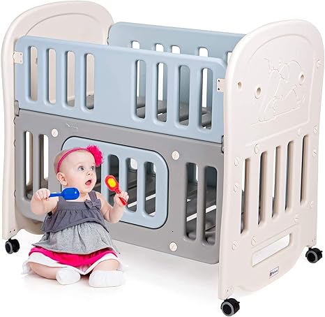 crib with wheels amazon