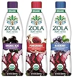 Zola Acai Juice Original Variety Pack, 32 Ounce (Pack of 4)