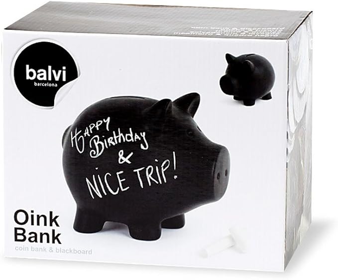Balvi - Hucha Oink Bank cerámica: Amazon.es: Hogar