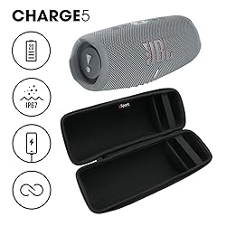 JBL Charge 5 Waterproof Portable Speaker with Built