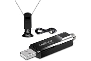 Mygica A681B USB 2.0 TV Tuner Card, ATSC HD Digital External HDTV Tuner Stick Dongle Adapter for Windows PC Computer + Laptop