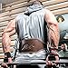 RDX Weight Lifting Belt Leather, 6” Padded Lumbar Back Support, 10 Adjustable Holes, Bodybuilding Training, Powerlifting Deadlifts Workout Squats Exercise, Home Gym Fitness Equipment