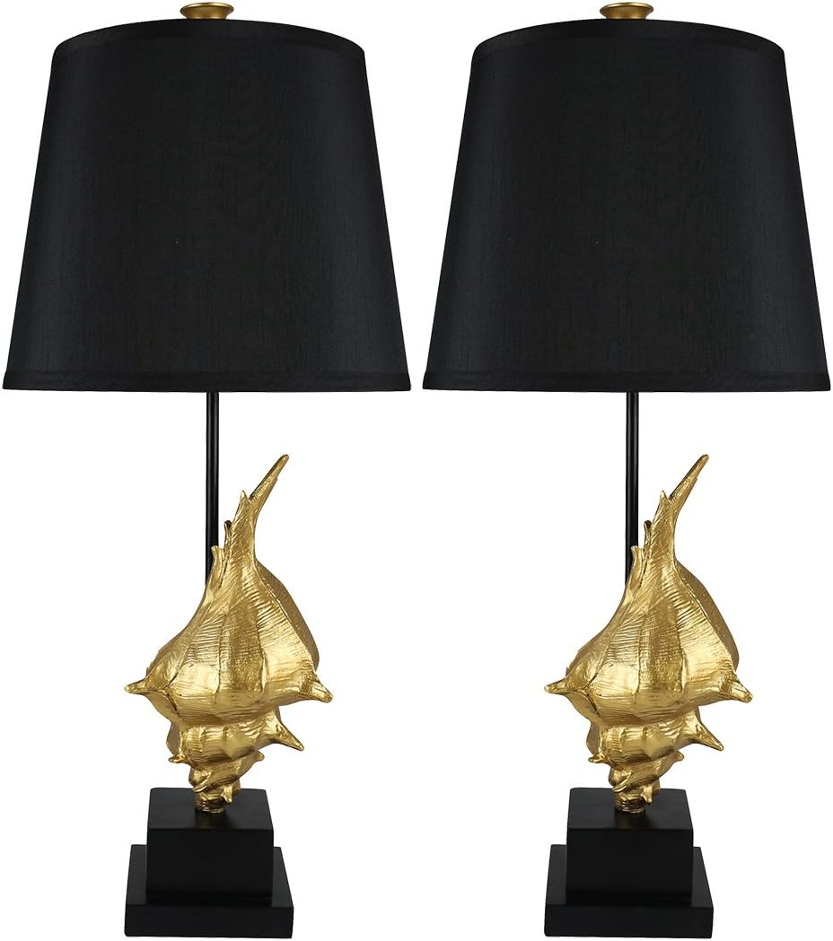 conch shell table lamp