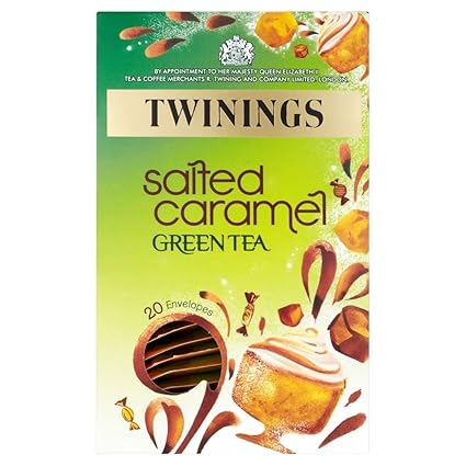 Amazon Com Twinings Salted Caramel Green Tea 20 Per Pack Grocery Gourmet Food