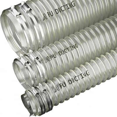 AP Automotive 50mm Polyurethane Ducting Hose Dust Fume Extraction Woodworking 2