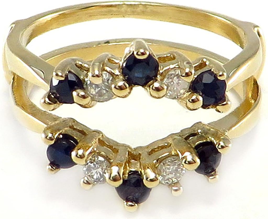 14k yellow gold Ring Wrap Guard Insert Enhancer with