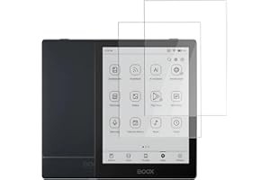 WUNIAK Screen Protector for Onyx BOOX GO 6 The 6" ePaper Reader, Easy Installation & Anti Glare &Responsive,2 Pack