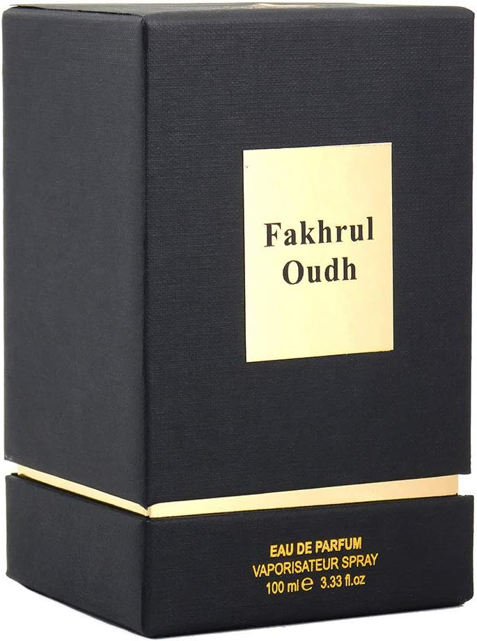 AL ANEEQ Fakhrul Oudh - Oud for Men - Wood Scent Spray Arabic Oud Perfume for Men Fragrance (100ml Eau de Parfum) - Image 4