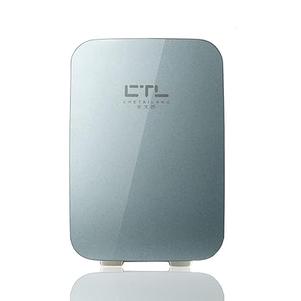 Amazon.es: LJ Mini refrigerador silencioso 6L - Puerta de vidrio ...