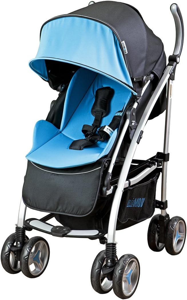 Mia Moda Dream On Me Adriana Reversible Seat Stroller Blue