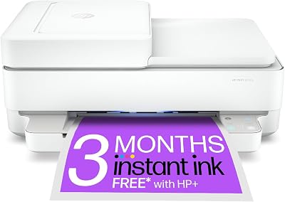 HP Envy 6430e All-in-One Colour Printer with 3 Months Instant Ink