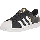 adidas Originals Men's Superstar Sneaker, Black/Core White/Black, 14