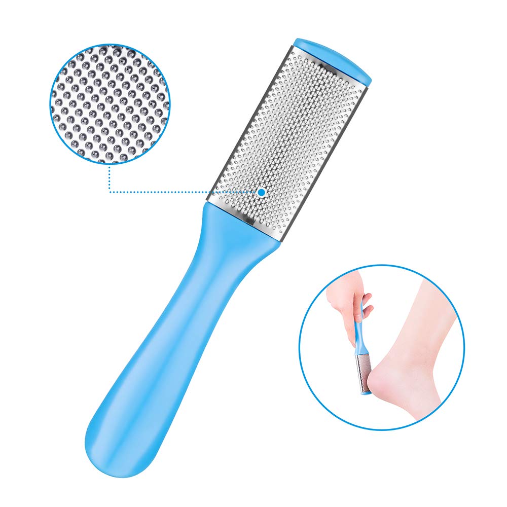 ANNMEXX 9 IN 1 Professional Cuticle Remover, Pedicure Kit, Cuticle Trimmer, Callus Remover for Feet, Foot File, Can Be Used on Dry and Wet Feet Skin : Beauty