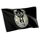 Desert Cactus Milwaukee Bucks Flag Team NBA National Basketball Association 100% Polyester Indoor Outdoor 3x5 feet Flags (Flag B)