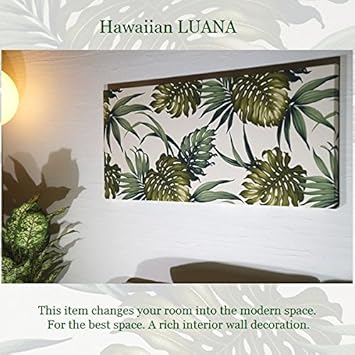 Amazon ファブリックパネル おしゃれ Hawaiian Luana 90 40 3cm Amazon ファブリックパネル おしゃれ Hawaiian Luana 90 40 3cm