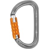 Petzl Am'D Asymmetrical Aluminum Carabiner - D-Shape Connector (27 kN)