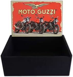 Capricci Italiani - Caja Porta Objetos de Madera para Moto Guzzi: Amazon.es: Joyería