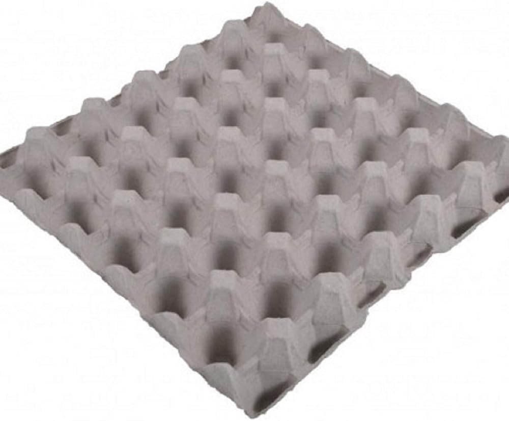 Anglia Farm Supplies 10 x New Grey Egg Trays Holds 30 Eggs