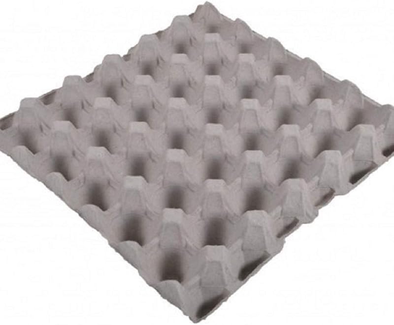 Anglia Farm Supplies 10 x New Grey Egg Trays Holds 30 Eggs