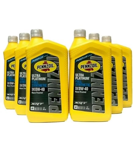 Amazon.com: Pennzoil 550036272-6PK Platinum Euro SAE 0W-40 Full