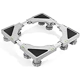 Mini Fridge Stand with 8 Feet, Adjustable Washing Machine Base, Multi-Functional Pedestal for Laundry Dryer/Washer/Washing Ma