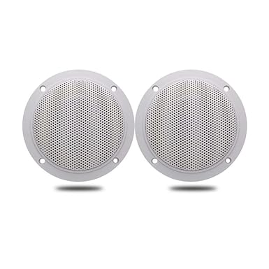 160 Watt 10,2 cm 2 Wege, weiß marine Boot wasserdicht Lautsprecher Spa Raum UTV ATV RV Auto Golf Cart UV-Marine Lautsprecher