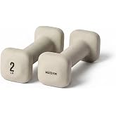 WeGym Square Dumbbells for Home Gym, Hand Weights for Strength Training | SafeGrip Free Weights, Dumbbells Set of 2, Anti-Slip Handles, Non-Rolling Strength Training Equipment