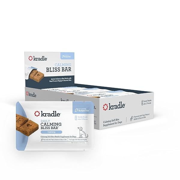 KRADLE BLISS BARS FOR DOGS – PEANUT BUTTER...