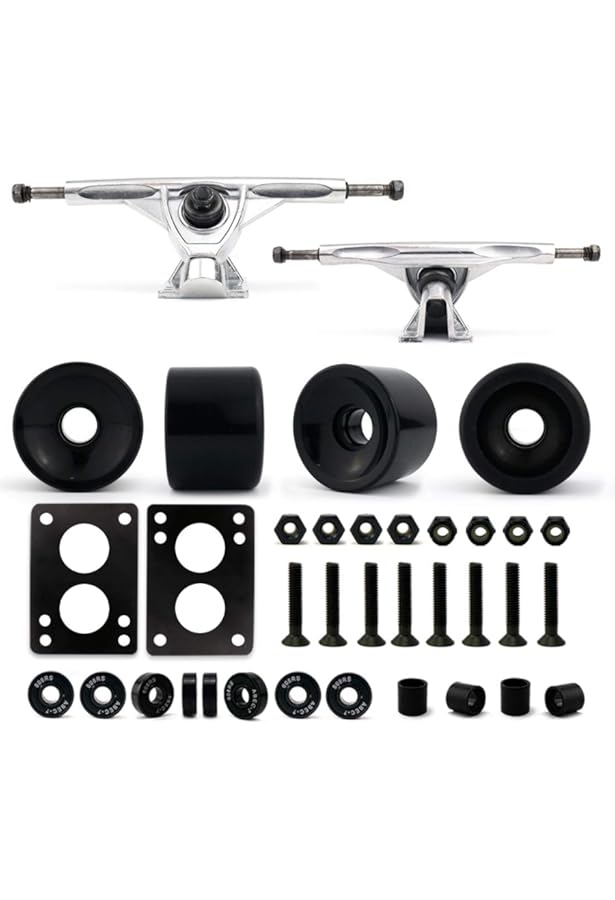 Authentizität garantiert DAUERHAFT Skateboard Truck Combo Set Skate