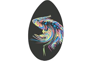 ChiuTiaro Skimboard Children Surfboard Universal Water Sports Small Shallow Water Surf Board Wooden Skim Board for Teenagers 