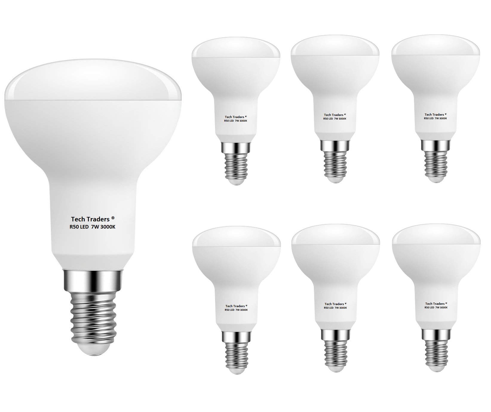 Reflector R50 E14 7W LED Bulbs Warm White