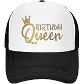 ZBDSKLEX Happy Birthday Baseball Cap Adjustable Trucker Hat for Birthday Party Unisex
